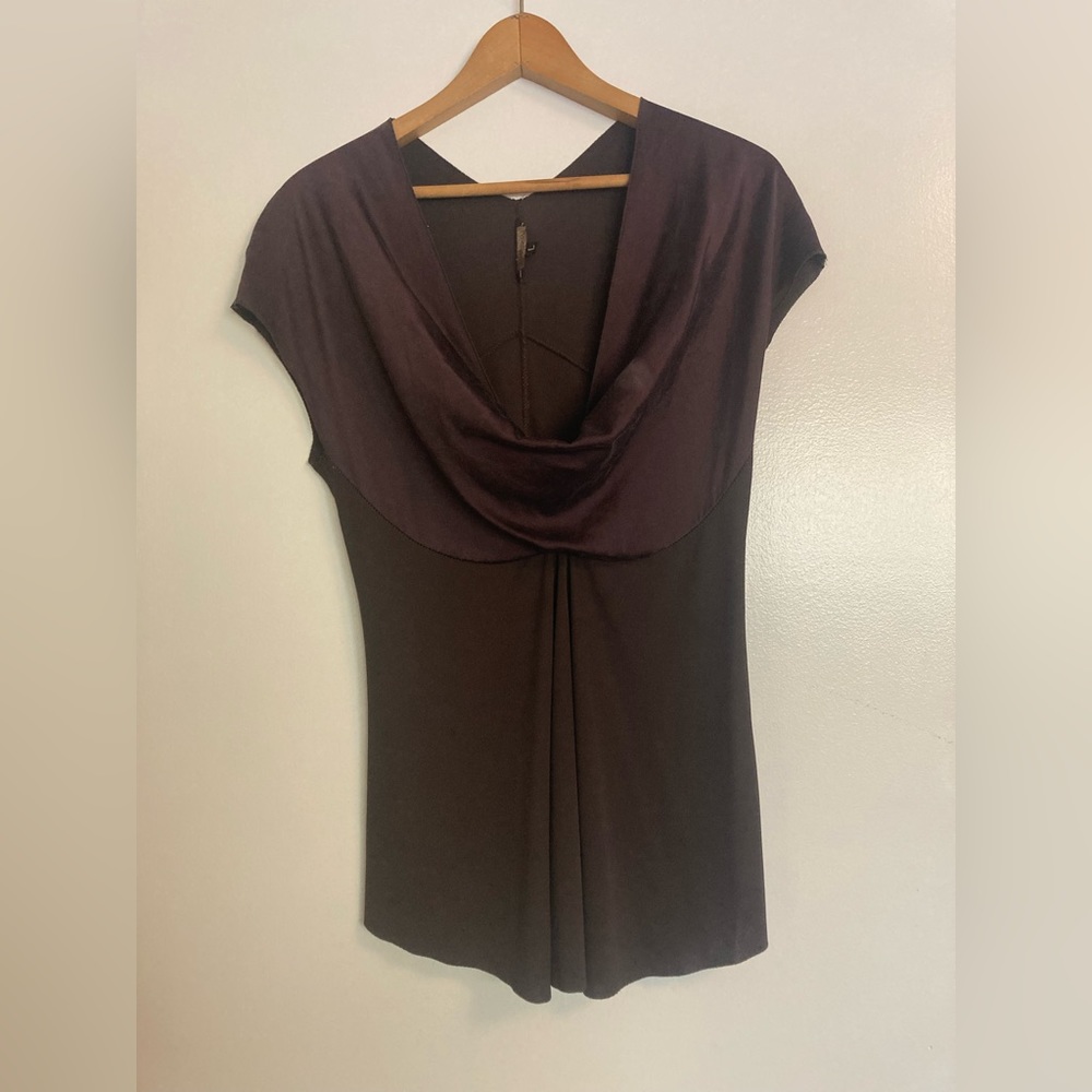 Rozae Nichols designer silk blouse